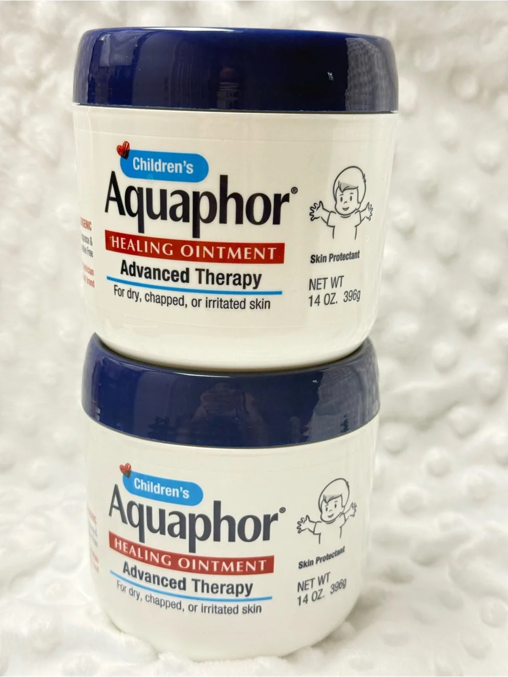 Children's Aquaphor Healing Ointment Advanced Therapy 2 14 oz jars